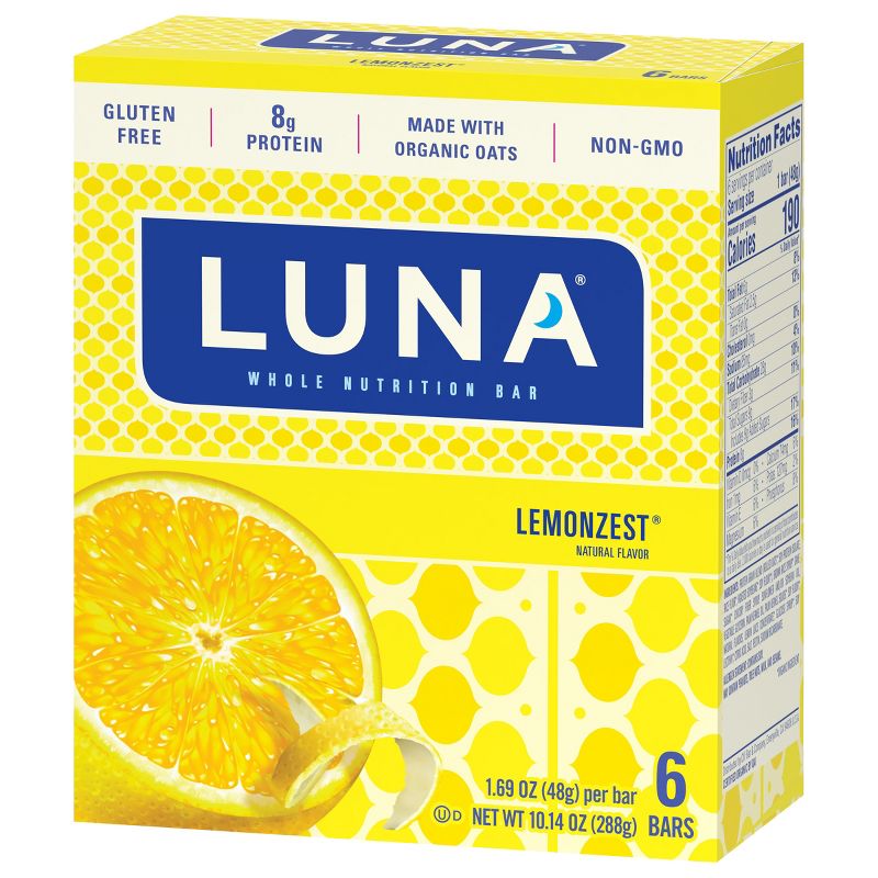 LUNA LemonZest Nutrition Bars
, 4 of 7