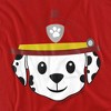 Toddler Boys' Paw Patrol Marshall Emoji T-Shirt, Red, 4T - 2 of 4