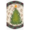 Earth Rugs Christmas Joy Tree Printed Coaster – Festive Holiday 5"x5" Square Drink Mat - 3 of 3