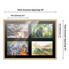 PosterPalooza | Natural Finish Collage Frame - Black Mat, 20 Frame Sizes to Choose From, UV Acrylic - 2 of 4