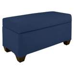 Custom Upholstered Storage Bench - Skyline Furniture