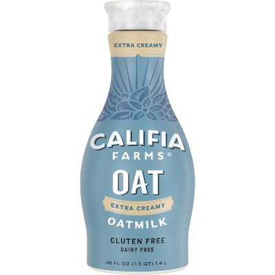 Califia Farms Extra Creamy Oat Milk - 48 Fl Oz : Target