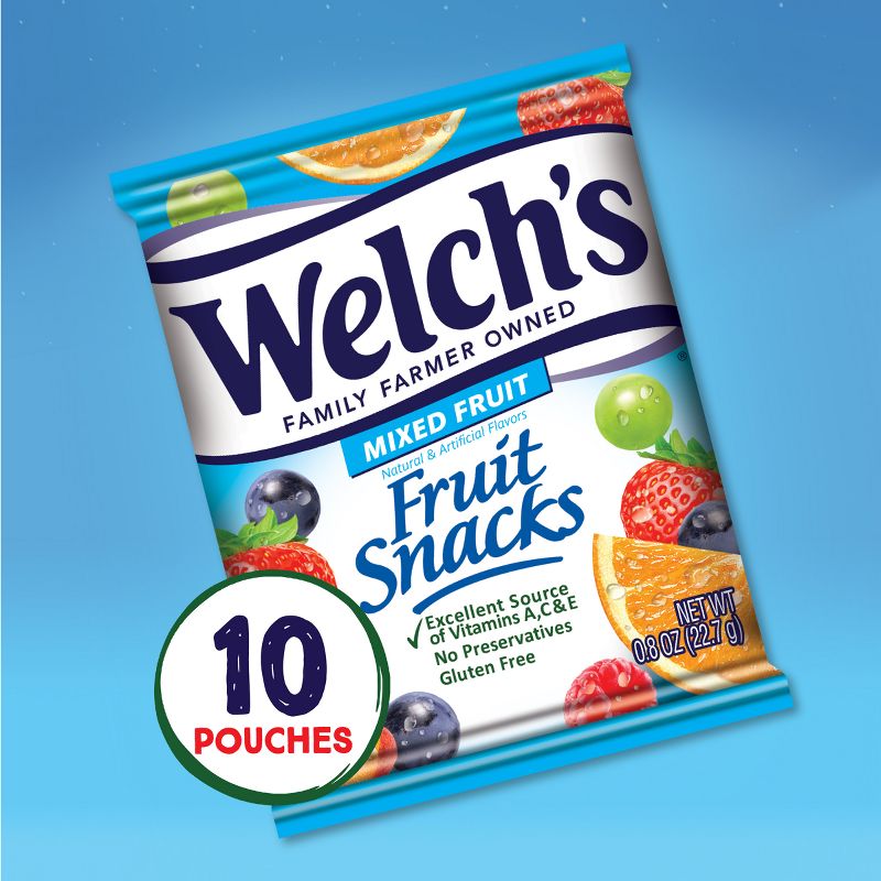 WELCH&#39;S  Fruit Snacks Mixed Fruit - 8oz/10ct, 3 of 7
