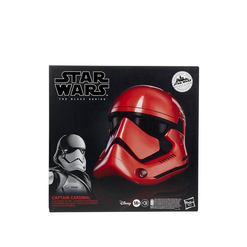 Star Wars The Black Series Galaxy&#39;s Edge Captain Cardinal Electronic Helmet (Target Exclusive), 3 of 11