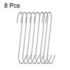 Unique Bargains 304 Stainless Steel S-shaped Butcher Meat Hooks and Hangers - 3 of 4
