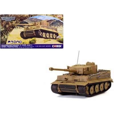 Panzerkampfwagen VI Tiger Ausf E (Early Production) Tank German Army "Military Legends" Series 1/50 Diecast Model by Corgi