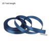 Unique Bargains Double Face Wide Satin Ribbon with Gold Edges for Wedding Bouquet - 2 of 4