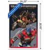 Trends International Transformers: Rise of the Beasts - Optimus Prime vs. Scourge Framed Wall Poster Prints - 3 of 4