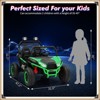 Garvee 24V 2-Seater Ride-On UTV for Kids, 400W Electric Car with Remote, LED Lights, Music, Metal Frame, Four-Wheel Suspension - 2 of 4