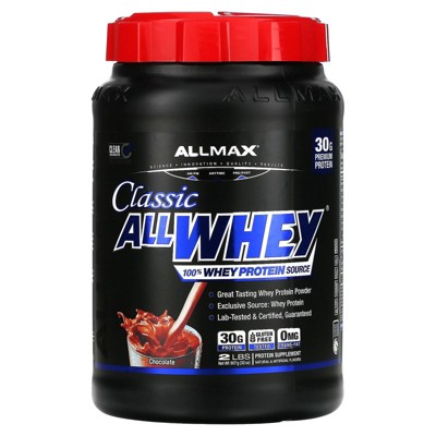 ALLMAX CLASSIC ALLWHEY®, 100% Whey Protein, Chocolate, 2 lbs (907 g)