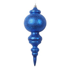 Vickerman 10" Matte with Glitter Finial Ornament - 1 of 1