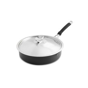 Nordic Ware Verde 10 Inch Ceramic Nonstick Skillet and Lid - 1 of 4