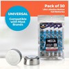 MEDca 1.5V Alkaline Batteries – LR44 AG13 357 303 SR44 Button Coin Cells for Hearing Aids, Toys, Remotes, Calculators, Long-Lasting & Anti-Corrosion - 4 of 4