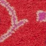 red pink/ivory