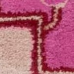 red pink/ivory