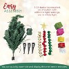 4E's Novelty Mini Christmas Tree with Lights - 23" Pre-Lit Tabletop Christmas Tree with Star Topper, Colorful Ornaments, Gift Boxes Desk Decor - 3 of 4