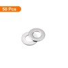 Unique Bargains 304 Stainless Steel Screw Bolt Electronic Repair Automotive Ultra Thin Flat Washers - 3 of 4
