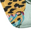 Deny Designs 83 Oranges Leopards and Floral Jungle Memory Foam Bath Mat - 3 of 4
