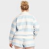 Women's Leisure Studio Long Sleeve Fleece Polo Shirt - Universal Thread™ - 2 of 3