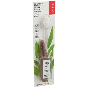 Radius Toothbrush Source Floss Super Soft, CASE OF 6 - 1 of 4