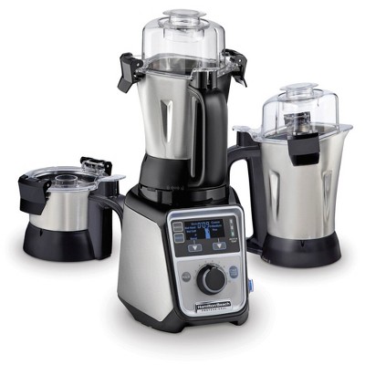 Hamilton Beach Pro Multi food Prep 58770: 13-Speed Silver Food Processor & Blender, 1400W, Dishwasher-Safe Parts