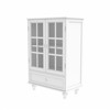 GlasFlength Decorative Storage Cabinets Modern Sideboard Cabinet with Doors and Shelves, for Living Room, Dining Room, Black, 60"*15.6"*32.28" - 2 of 4