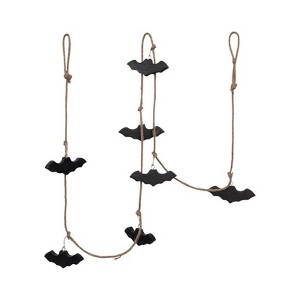 Creative Co-Op Jute Rope Bats Garland (Pack of 6) - 1 of 1