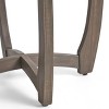 Sapphtopaz Modern Outdoor End Table Outdoor Side Table, Patio Table Small Table Outdoor Table for Backyard, Balcony, Porch - 2 of 4
