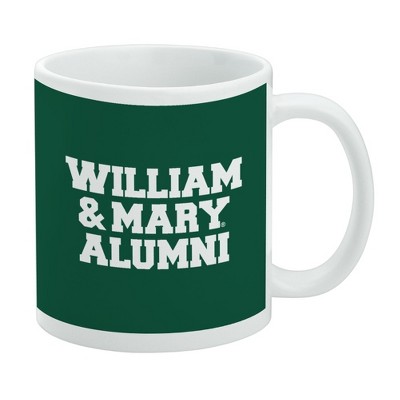 College of William & Mary Alumni Ceramic Coffee Mug Novelty Gift Mugs for Coffee Tea and Hot Drinks 11oz White