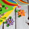 Unique Bargains Smooth Surface DIY Craft Activity Kits Quilling Paper Strips 120 Pcs - 3 of 4