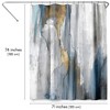 Americanflat 71" x 74" Shower Curtain, Revolving Motion Ii by PI Creative Art - 2 of 4