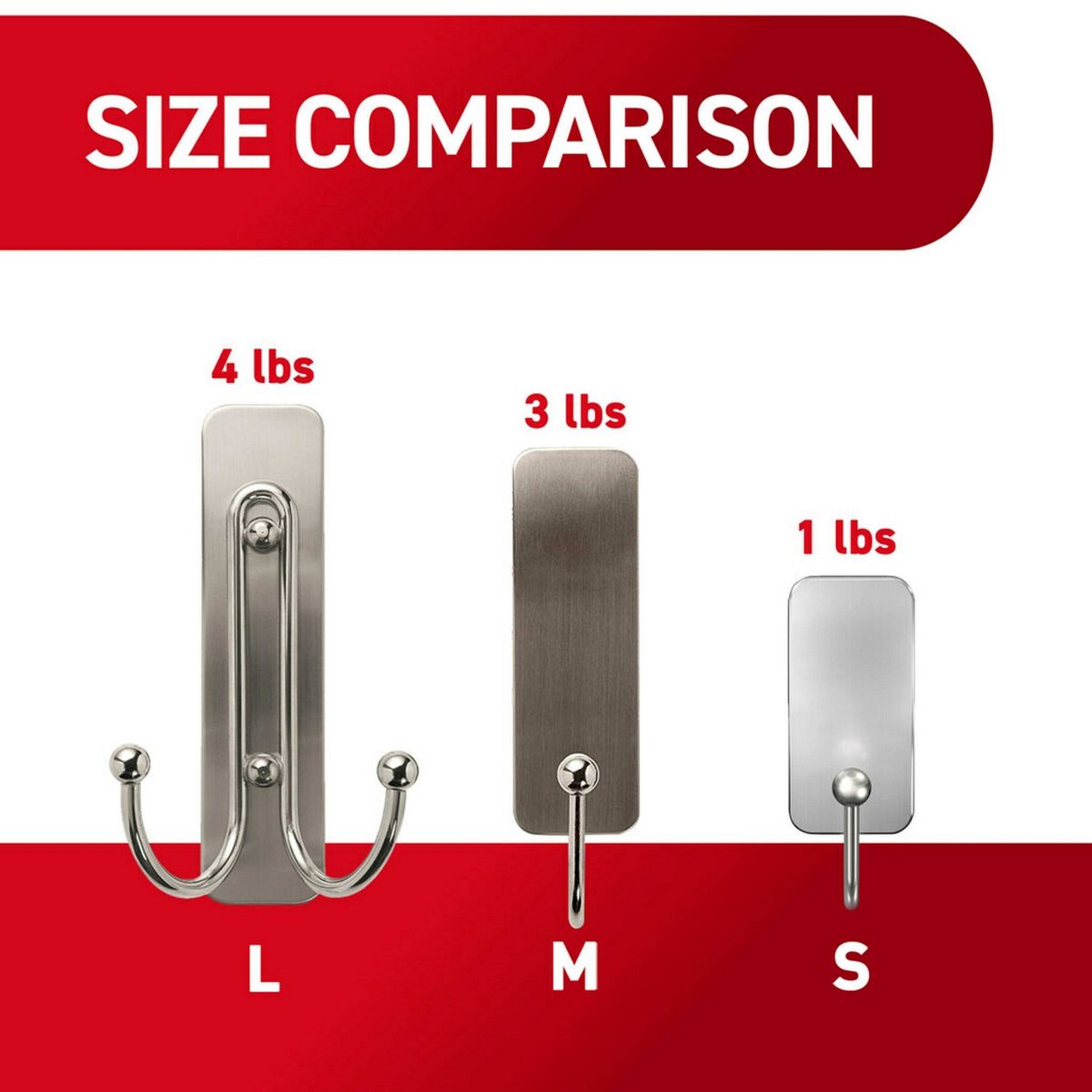 Command Large Sized Double Decorative Hooks - thumbnail 5