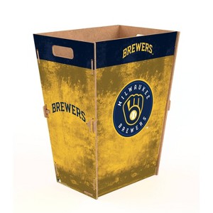 MLB Milwaukee Brewers Trash Bin - L - 1 of 1