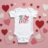 The Juniper Shop All You Need Is Love Coquette Baby Bodysuit - 2 of 3