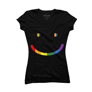 Adult Design By Humans Pride Smile By Legato Tendo T-Shirt - 1 of 2