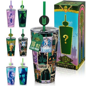 Dragon Glassware x Wicked 16 oz Vacuum Insulated Tumbler with Lid & Straws - Blind Box - 1 of 4