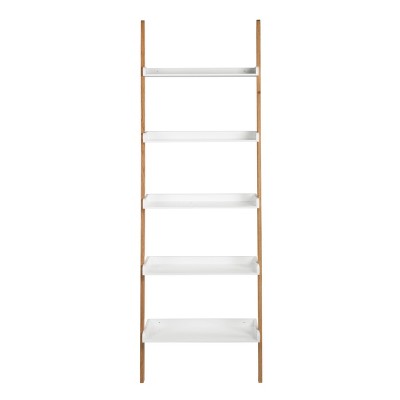 Target white ladder store bookshelf