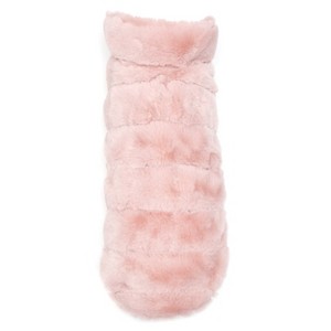 The Worthy Dog Faux Fur Adjustable Dog Coat - 1 of 3