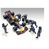 Formula One F1 Pit Crew 7 Figure Set Team Blue Release III for 1/18 Scale Models by American Diorama - 2 of 4