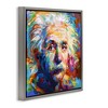Stupell Industries Abstract Albert Einstein Portrait, 18" x 18" - 3 of 4