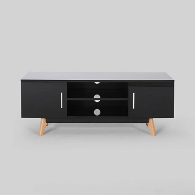 Ariade Mid Century TV Stand for TVs up to 47" Black - Christopher Knight Home