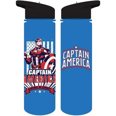 Marvel Avengers Captain America Sentinel of Liberty 24 oz SK Water Bottle