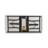 Iceberg IndestrucTable Industrial Folding Table, Rectangular, 96" x 30" x 29", Platinum - 3 of 4