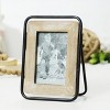VIP Wood 9 in. Brown 4x6 Portrait Photo Frame - 2 of 4