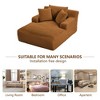 Dolonm 66" Deep-seated Armchair Recliner, Compressed Boneless Modern Sofa, Corduroy,No Assembly,for Living Room and Bedroom - 3 of 4