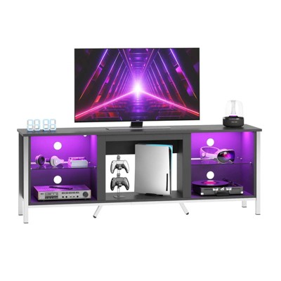 Bestier Modern LED Fireplace Entertainment Center
