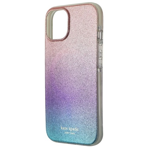 Case Mate licensed - Kate Spade Defensive Hardshell Case for MagSafe for iPhone 14/13 - Ombre Glitter - image 1 of 1