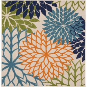 Nourison Aloha Floral Bloom Indoor Outdoor Area Rug - 1 of 4