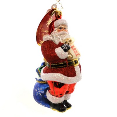 Christopher Radko Merry Mara Santa Christmas Holiday  -  Tree Ornaments