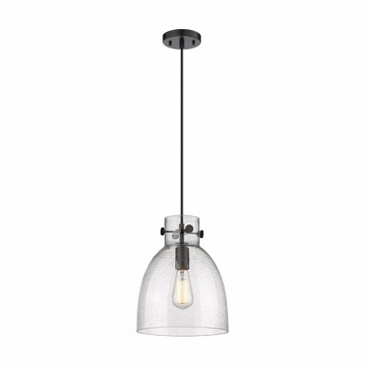 Newton Bell - 1 Light Pendant In Industrial Style-12.5 Inches Tall and 10 Inches Wide